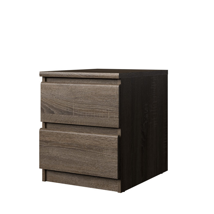 Zipcode Design™ Kepner 2 Drawer Nightstand & Reviews Wayfair